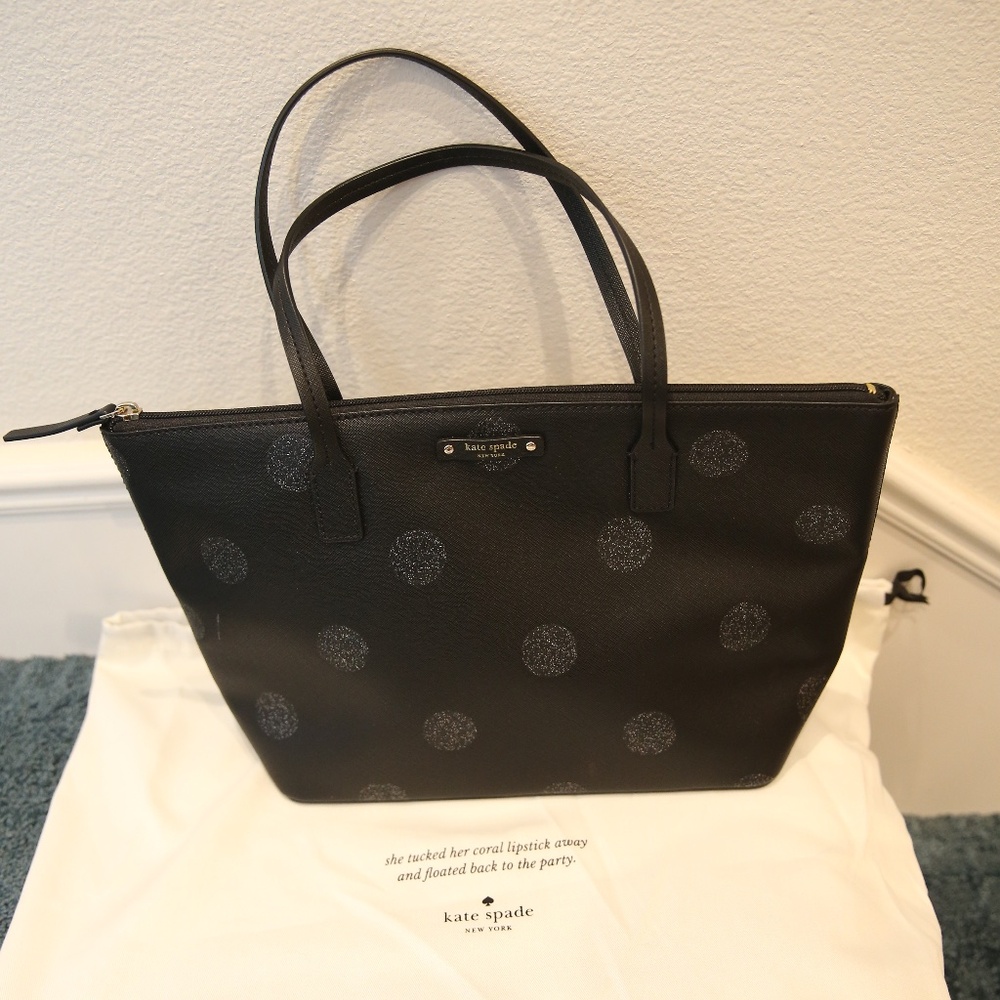 Kate Spade New York Haven Lane Hani Polka Dot Tote Bag